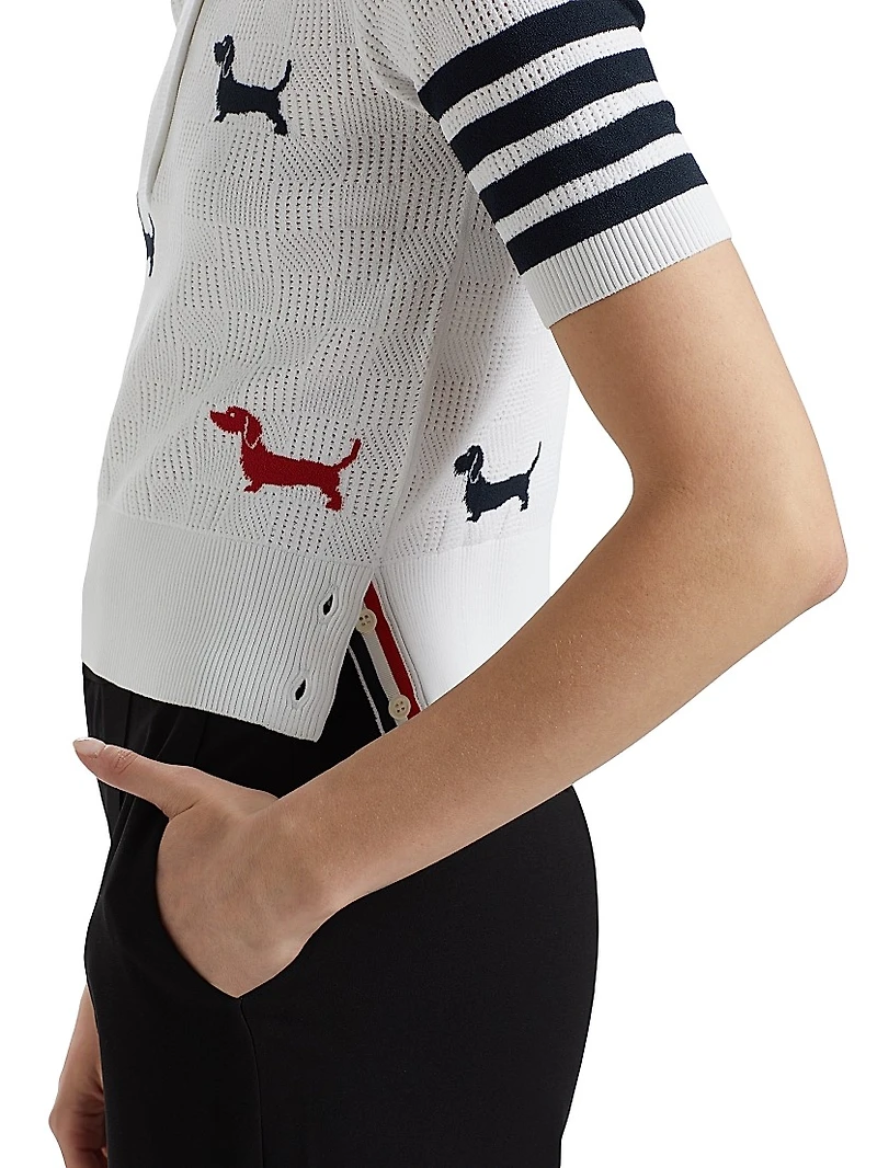 Hector Jacquard Polo Shirt