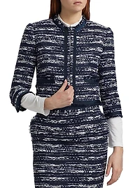Melangé Tweed Cardigan