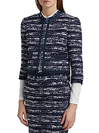 Melangé Tweed Cardigan