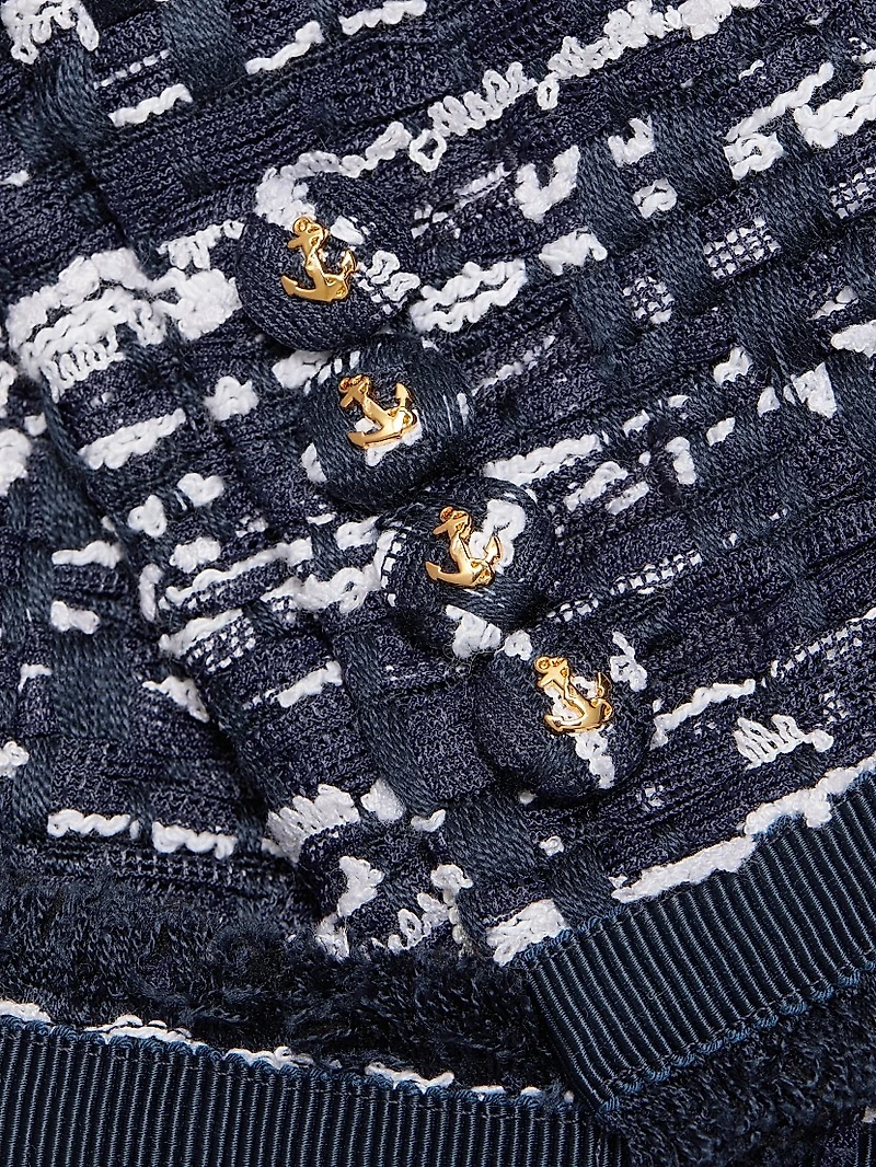 Melangé Tweed Cardigan