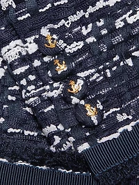 Melangé Tweed Cardigan