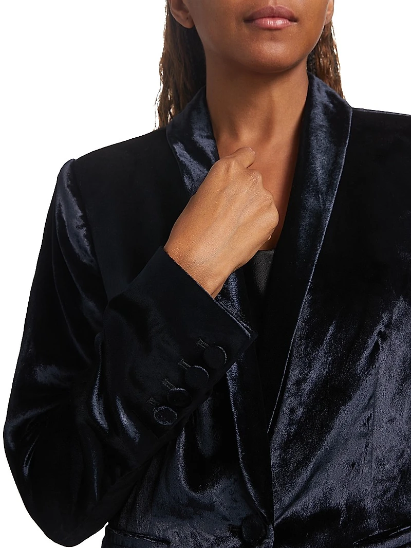 Kriselle Velvet Blazer