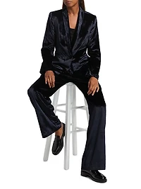 Kriselle Velvet Blazer