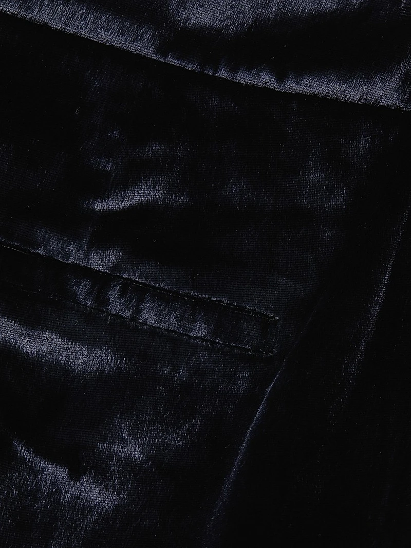 Chateau Wide-Leg Velvet Pants