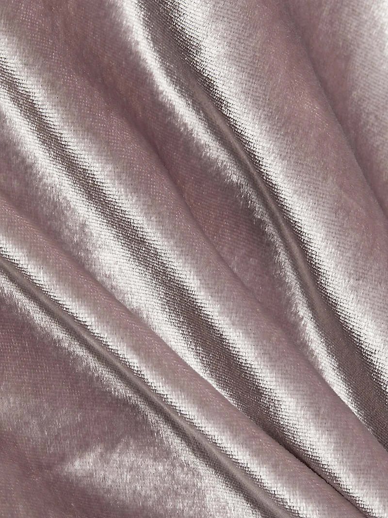 Chateau Velvet Wide-Leg Pants