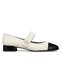 Cap-Toe Mary Jane Ballet Flats