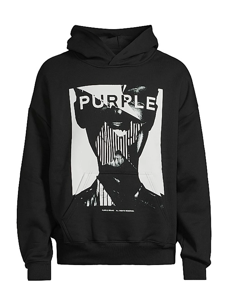 Logo Cotton Fleece Hoodie