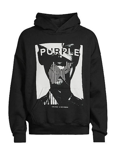 Logo Cotton Fleece Hoodie