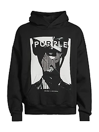 Logo Cotton Fleece Hoodie