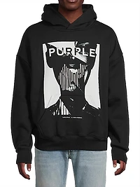 Logo Cotton Fleece Hoodie