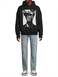 Logo Cotton Fleece Hoodie