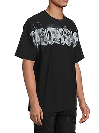 Textured Jersey Crewneck T-Shirt