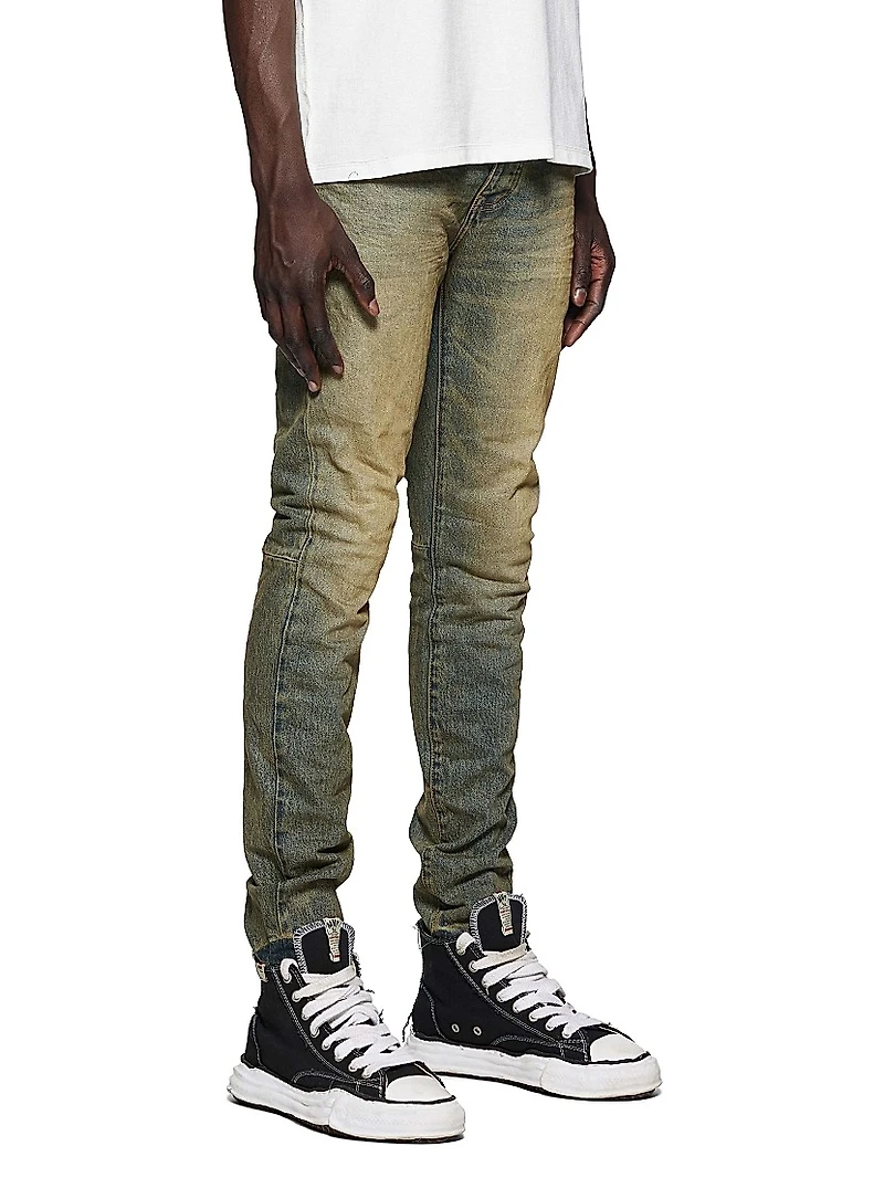 Sand Dune Cross Skinny Jeans