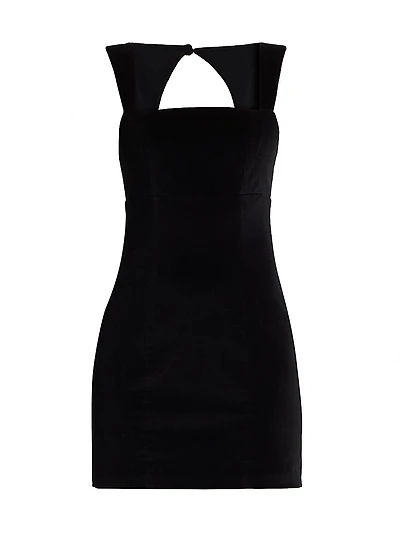 Keria Velvet Minidress