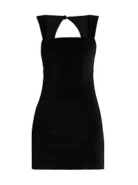Keria Velvet Minidress