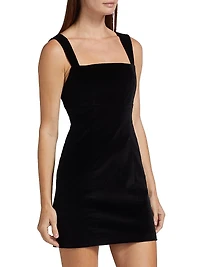 Keria Velvet Minidress