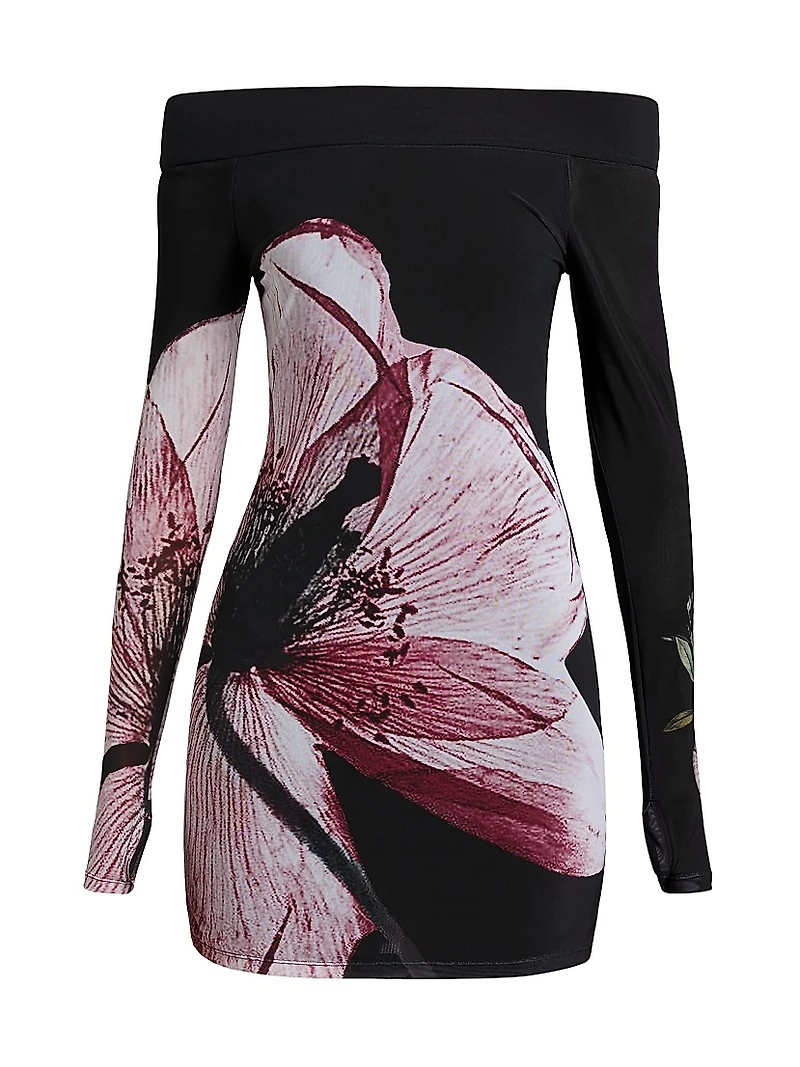 Dorinda Off-The-Shoulder Minidress