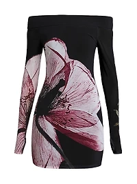 Dorinda Off-The-Shoulder Minidress