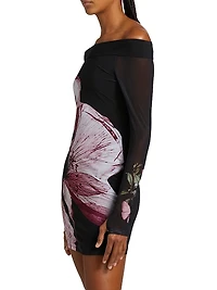 Dorinda Off-The-Shoulder Minidress