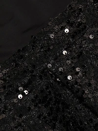 Chara Sequined Fit & Flare Minidress