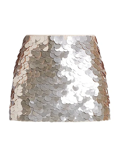 Rubi Sequined Miniskirt