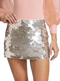 Rubi Sequined Miniskirt