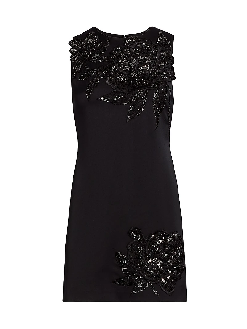 Clyde Embellished A-Line Dress