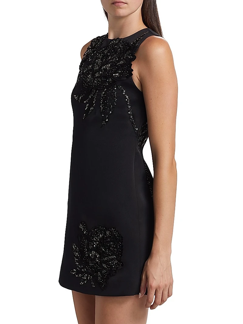Clyde Embellished A-Line Dress