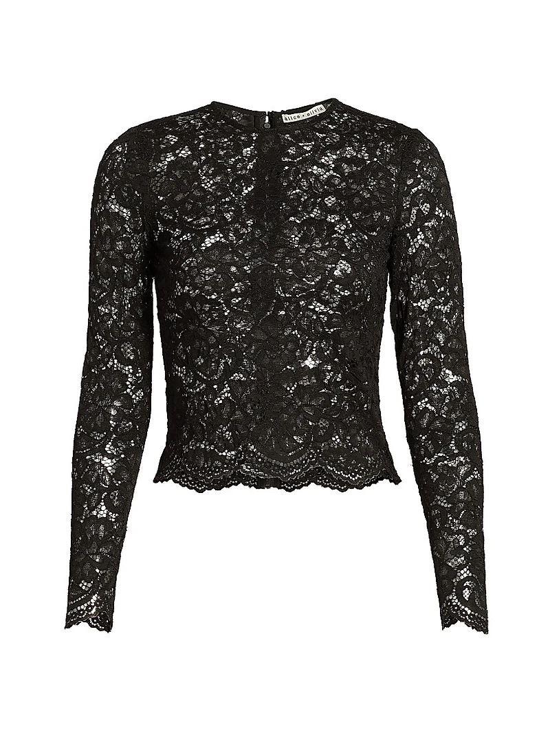 Delaina Lace Top