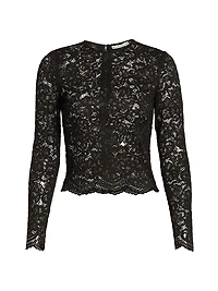Delaina Lace Top