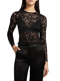 Delaina Lace Top
