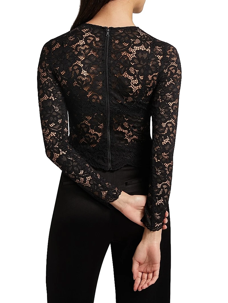 Delaina Lace Top