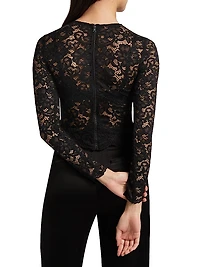 Delaina Lace Top