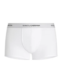Logo Cotton Boxer Briefs 2-Pack