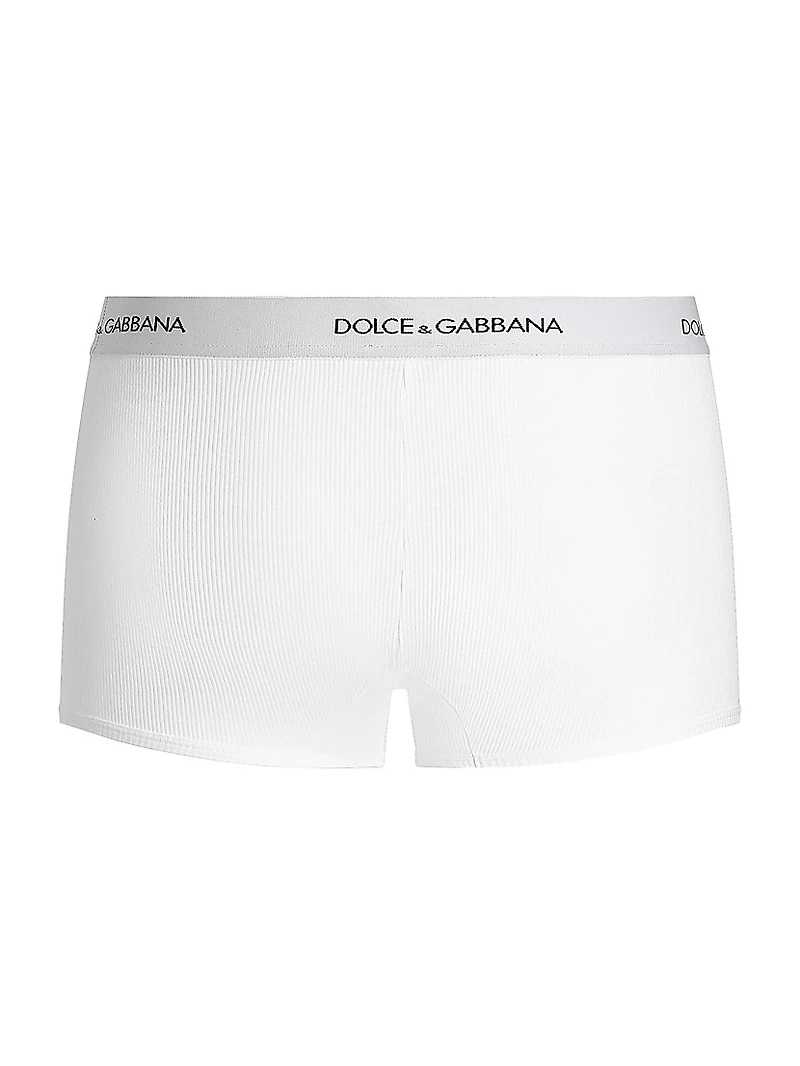 Logo Cotton Boxer Briefs 2-Pack