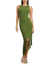 Rylee Fringe Midi-Dress