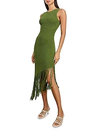 Rylee Fringe Midi-Dress