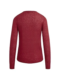 Ruched Alpaca-Blend Sweater