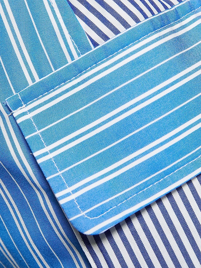 Lorraine Merino Wool & Cotton Combo Dress