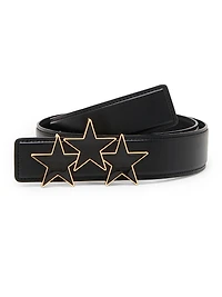 3-Star Leather Belt