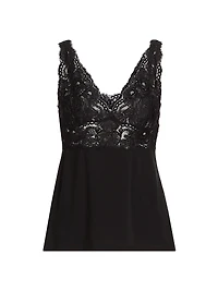 Imagine Jersey-Lace Camisole