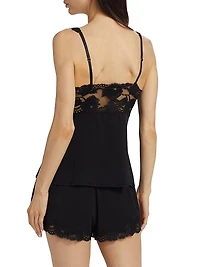 Imagine Jersey-Lace Camisole