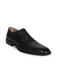 Crown Leather Oxfords