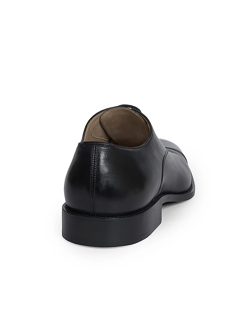 Crown Leather Oxfords