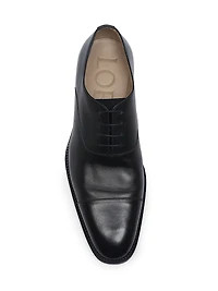 Crown Leather Oxfords