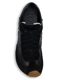 Men's Ballet Runner 2.0 Leather Low-Top Sneakers