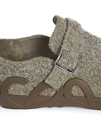 Rise Buckle Slip-On Loafers