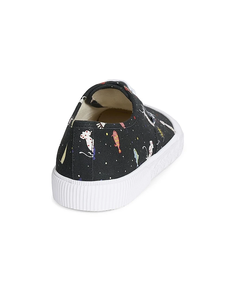 Suna Fujita x LOEWE Deep Sea Terra Vulca Low-Top Sneakers