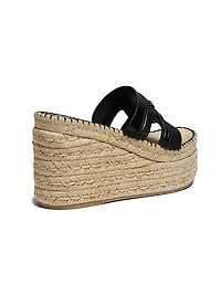 Medusa 95MM Platform Espadrille Sandals