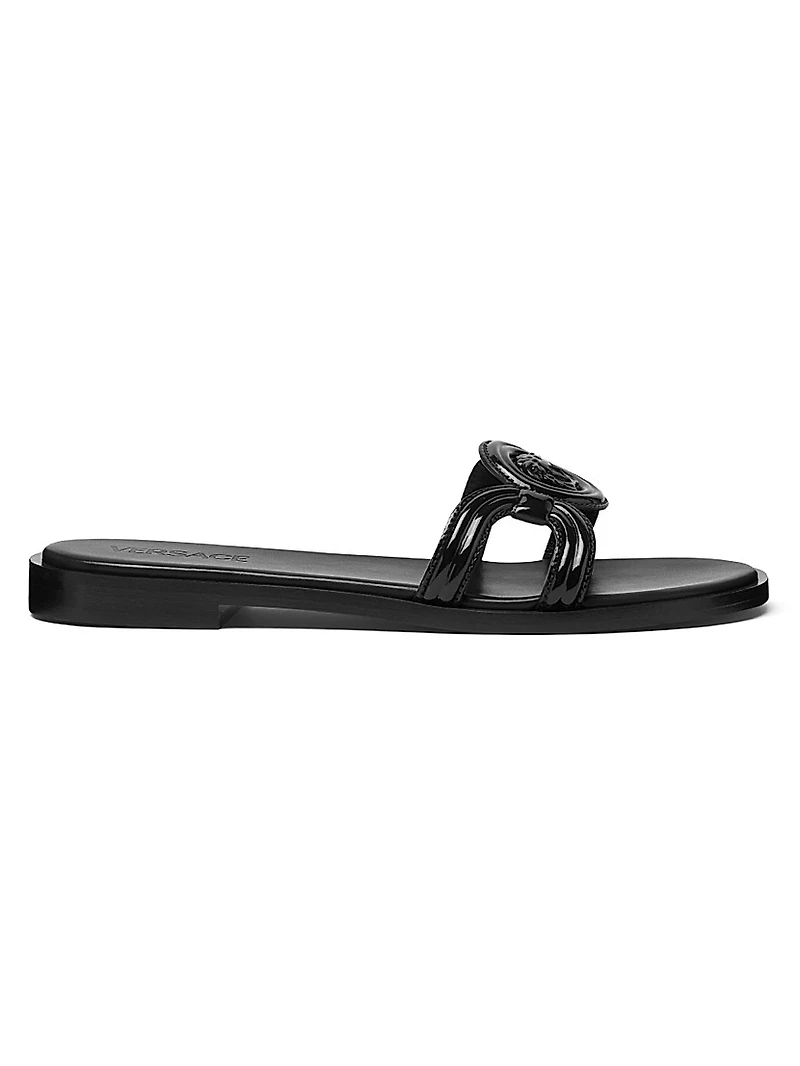 Medusa 95 Patent Leather Sandals